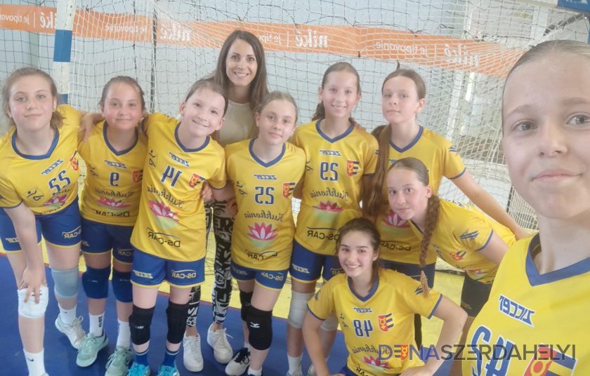 A dunaszerdahelyi U12-es lányok nyerték a kerületi bajnokságot