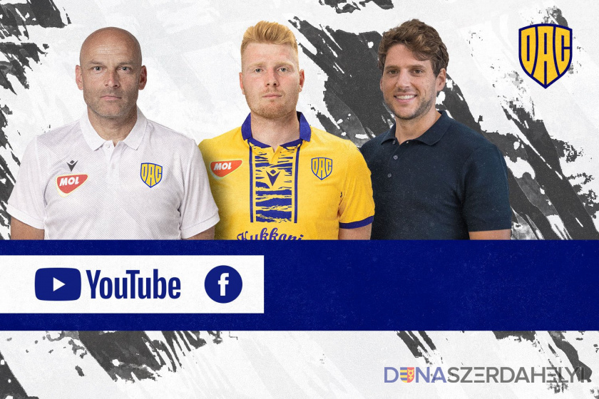 dac1904.sk Kövesse élőben a DAC sajtótájékoztatóját a DAC-Slovan rangadó előtt!