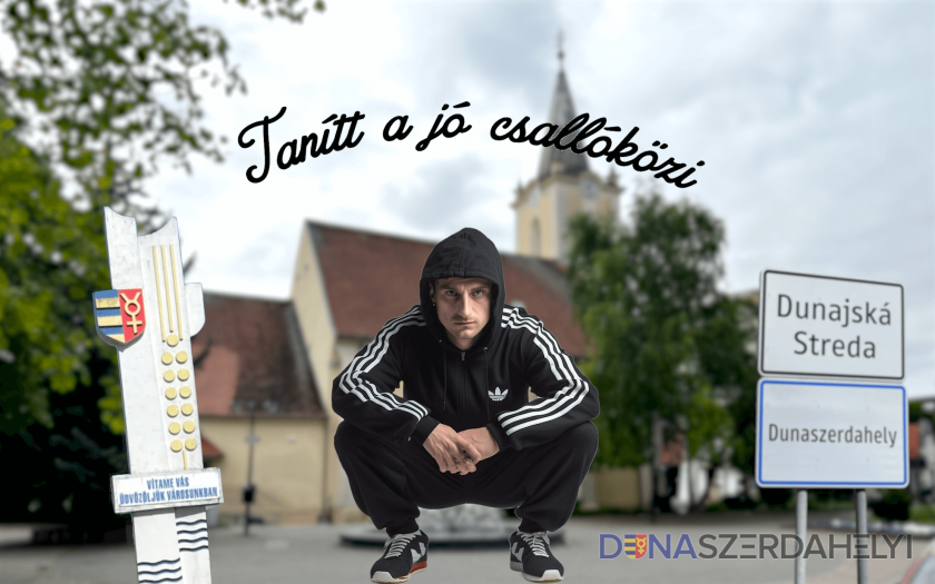 Illusztráció (KlikkOut) Tanítt a jó csallóközi: Szërdehelyi cëntrumszlëng
