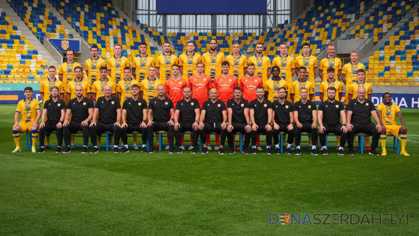 Fotó: dac1904.sk Kezdőcsapatunk az Igló - DAC 1904 kupamérkőzésen