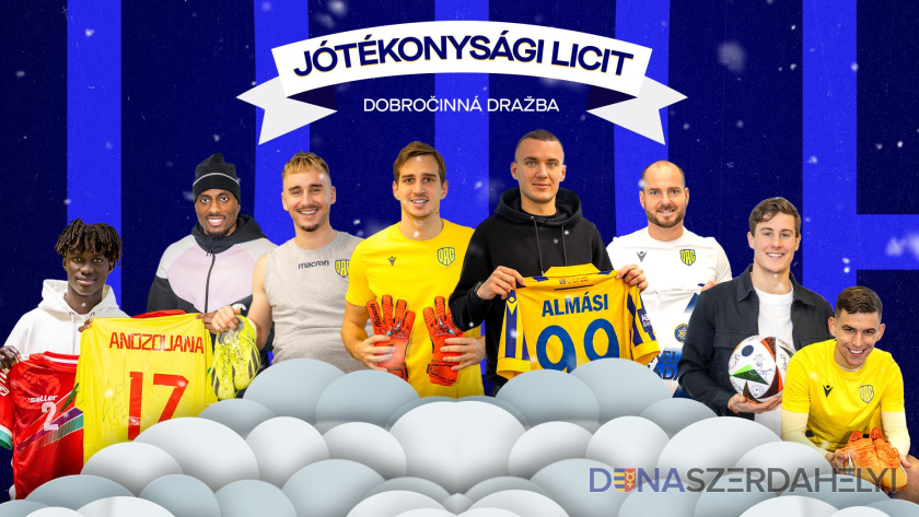 Jótékonysági árverés: szerezze meg a sárga-kék relikviákat!