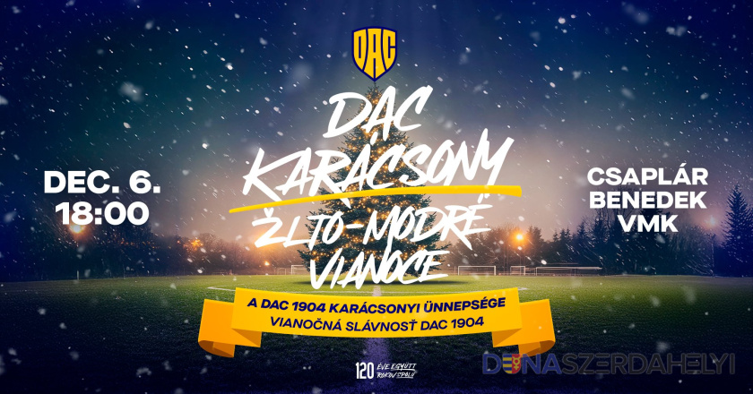 Kövesse élőben a XI. DAC-karácsony ünnepséget!