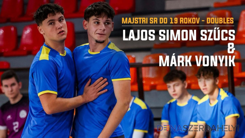 fotó: dunaszerdahelyi Középfokú Sportiskola archívuma Országos teqball-bajnokok a dunaszerdahelyi sportiskolások