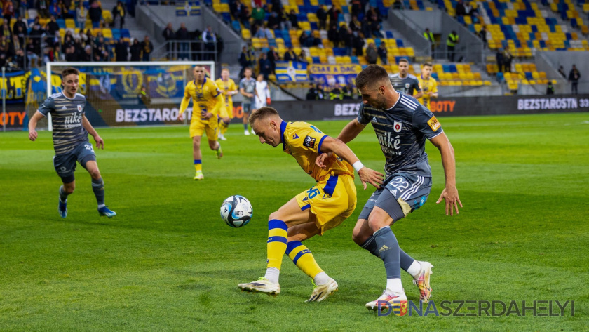 Fotó: dac1904.sk A DAC 1904 - Rózsahegy kupamérkőzés előtt