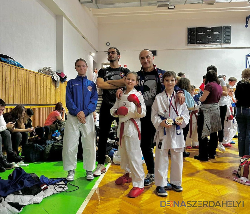 Zólyomból hoztak érmeket az IPPON Karate Klub tagjai