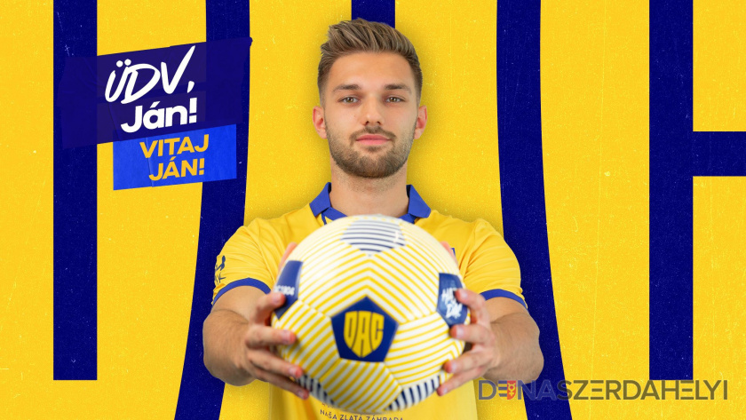 Fotó: dac1904.sk / Lelkes Ernő Ján Bernát a DAC játékosa!