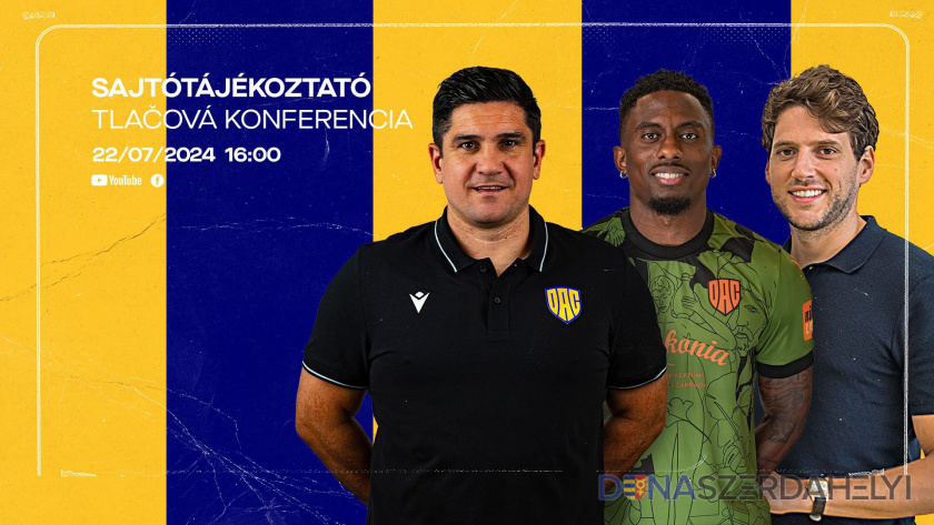 Fotó: dac1904.sk Kövesse élőben a DAC sajtótájékoztatóját!