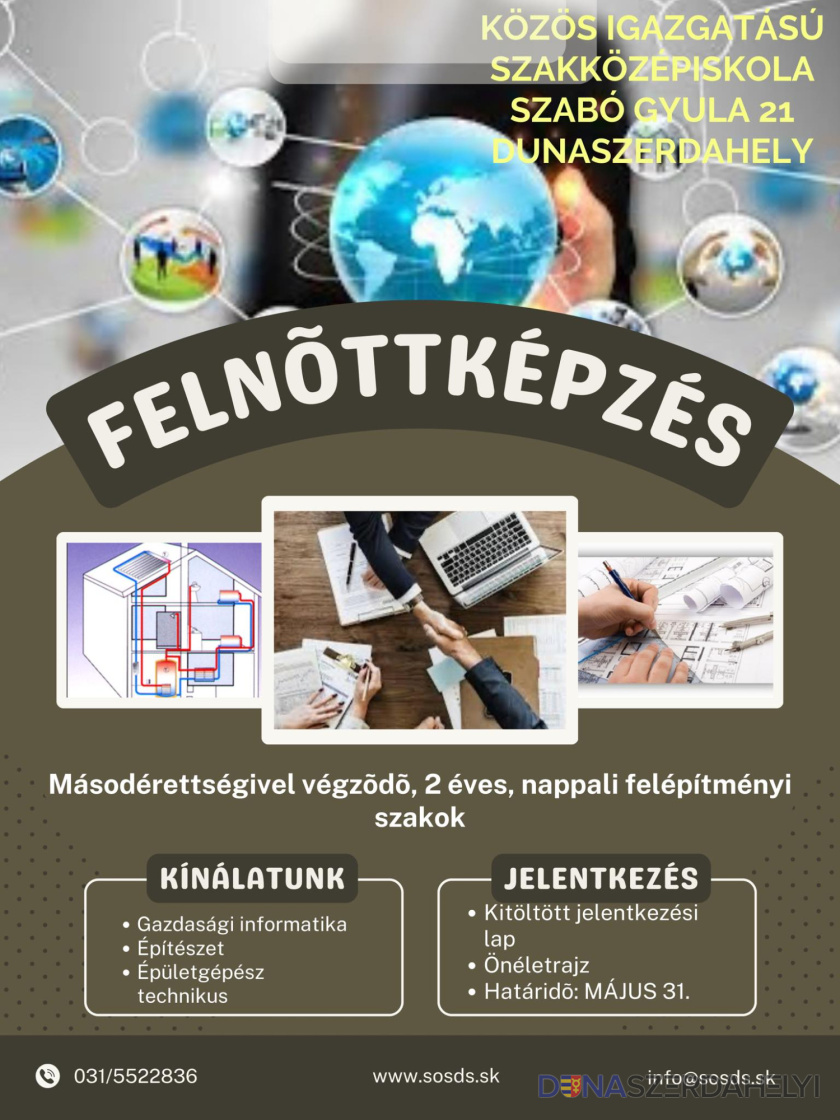 Felnőttképzés a szakközépben