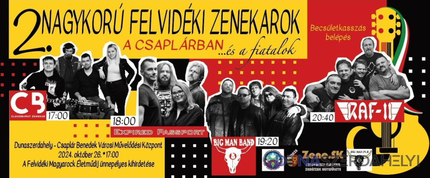 SZMAZE 2. Nagykorú Felvidéki Zenekarok a Csaplárban ...és a fiatalok