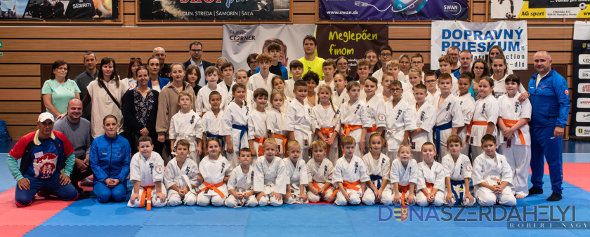 Seishin Karate Klub Hét dunaszerdahelyi arany a Kovács Kata Zsófia emlékversenyen