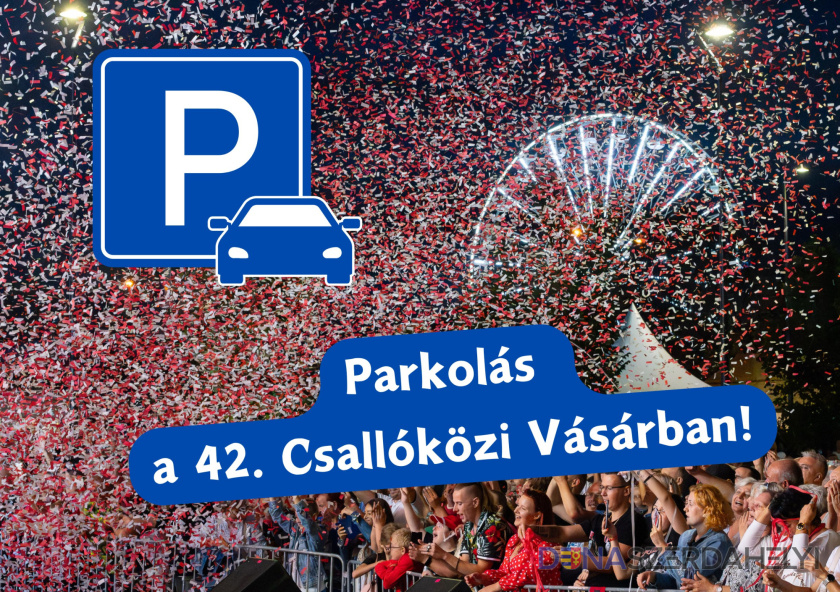 Parkolás a Csallóközi Vásárban