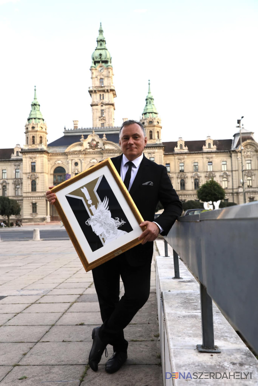 Fotó: Szeles Szabolcs FB-oldala Testvérvárosunk, Győr alpolgármestere lett „Az év alpolgármestere”