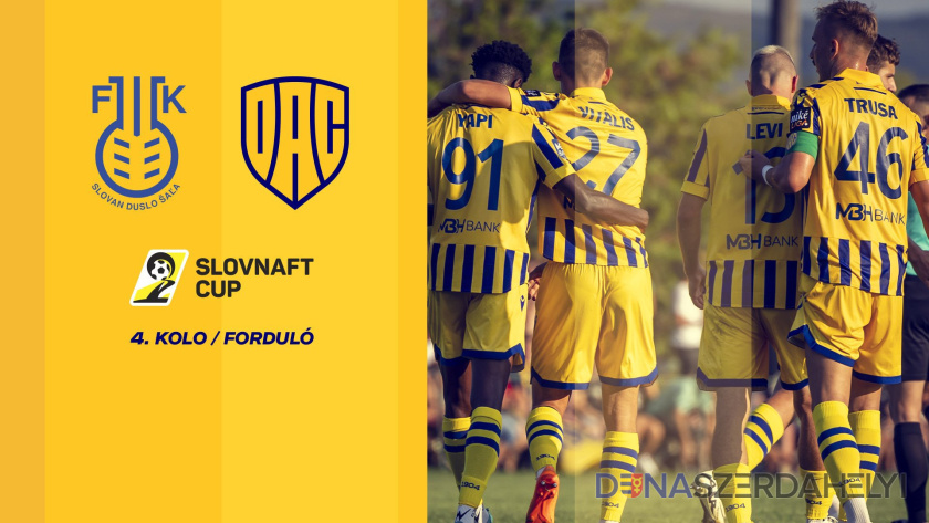Fotó: dac1904.sk Vágsellye a következő kupaellenfél