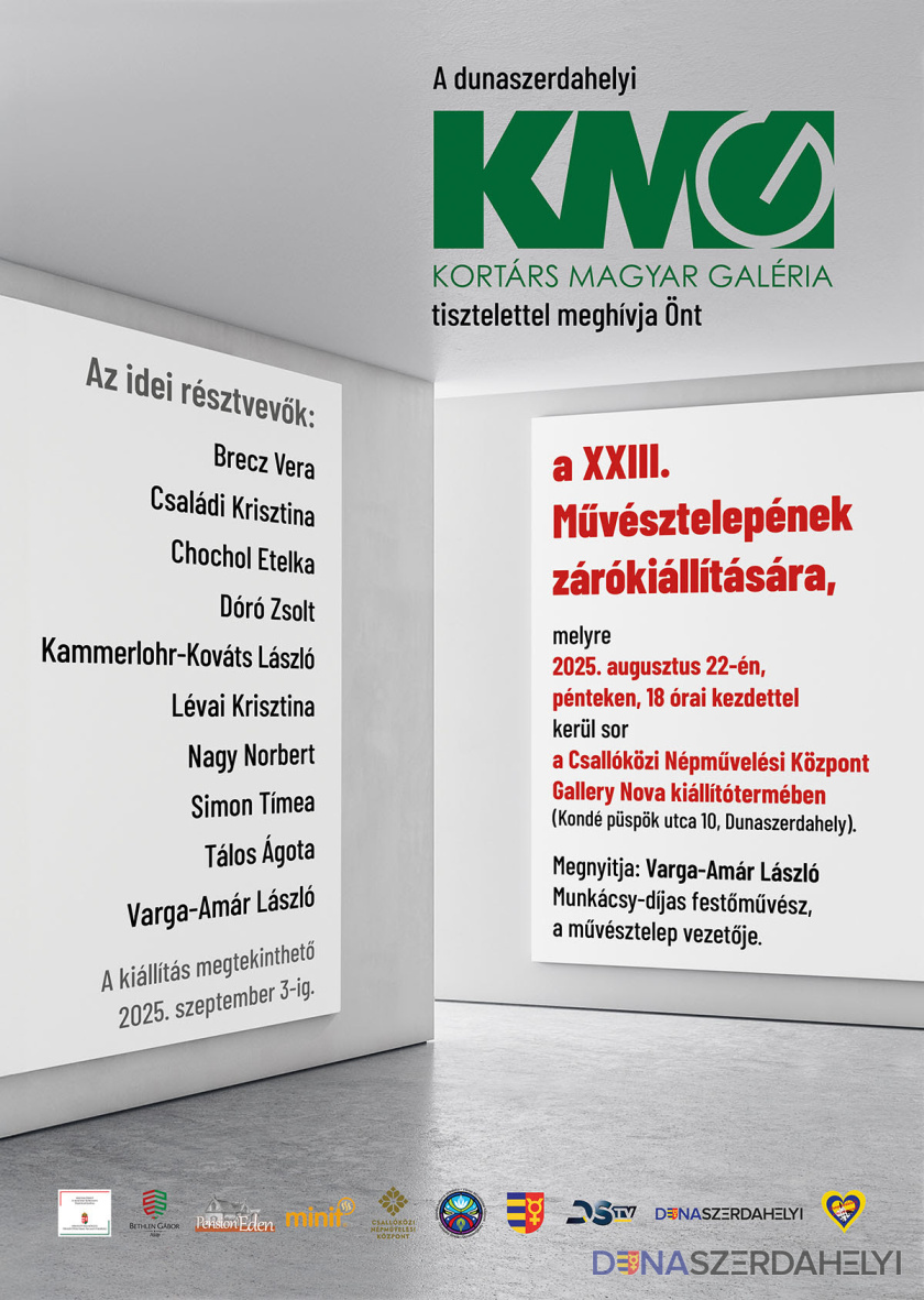 A XXIII. Művésztelep zárókiállítására hív a Kortárs Magyar Galéria