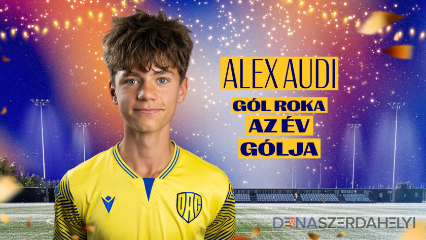 dac1904.sk Az Év gólja 2025: a DAC U14 játékosa, Audi Alex a győztes