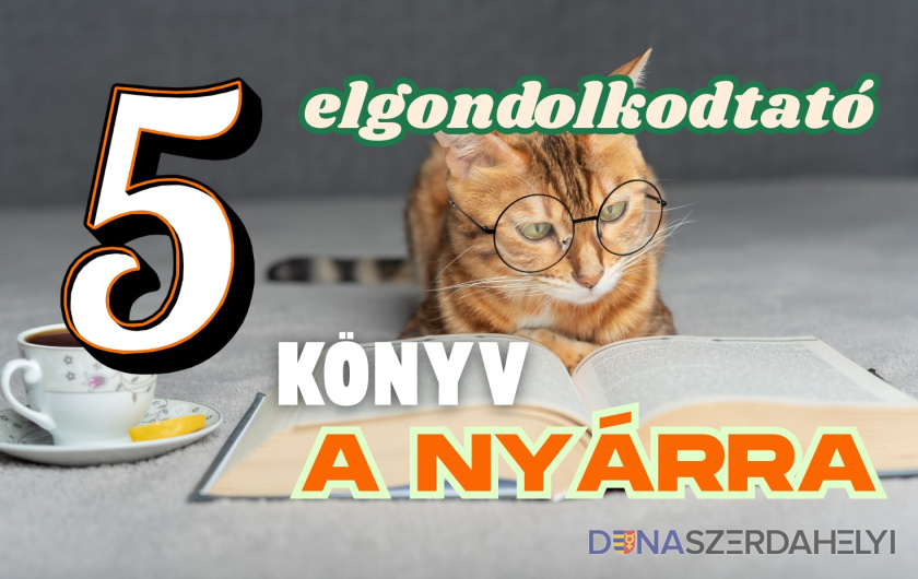 Illusztráció (dunaszerdahelyi) Öt elgondolkodtató könyv a nyárra