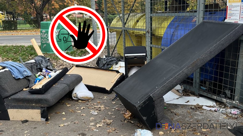 fotó: DSapp Válasszuk a hivatalos utat a hulladékelhelyezéshez!