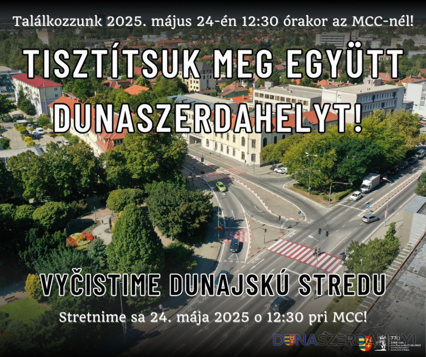 dunstreda.sk Tegyünk együtt a tisztább Dunaszerdahelyért