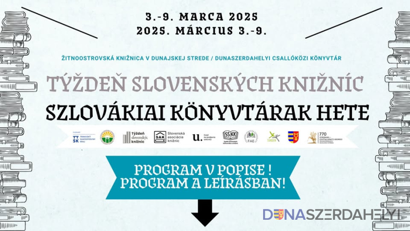 Könyvtárak Hete – színes programokkal várja az érdeklődőket a Csallóközi Könyvtár