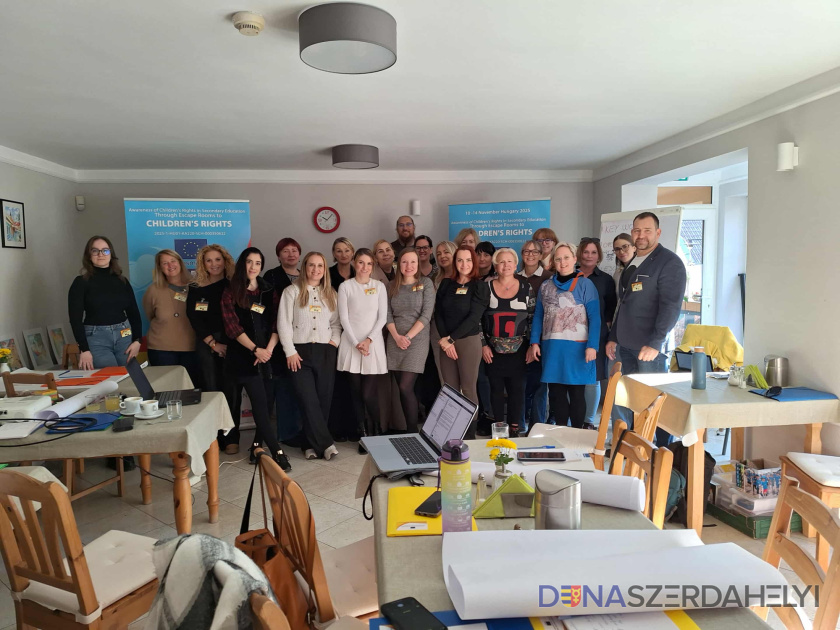 Az iskola felvételei Gyermekjogi tudatosság a középfokú oktatásban - Szabadulószobákon keresztül a gyermekjogokig