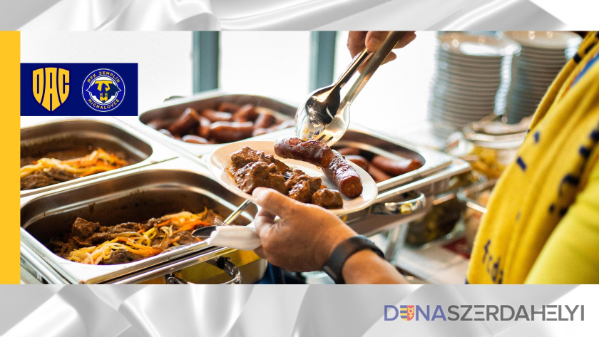 VIP Silver menü a DAC 1904 - Nagymihály kupameccsre