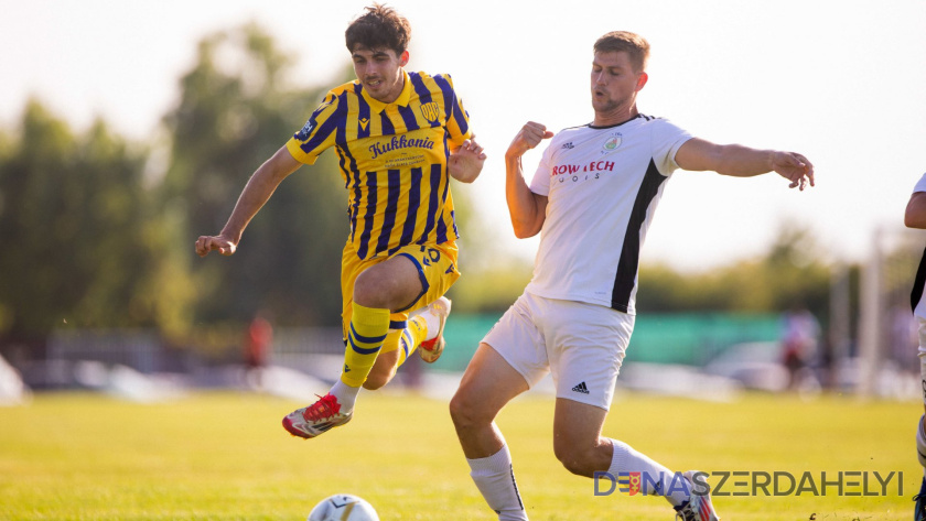 Fotó: dac1904.sk A Ligetfalu - DAC 1904 kupamérkőzés előtt