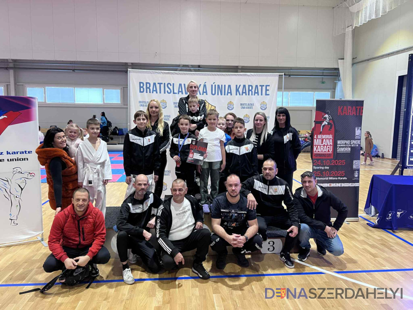 White Raven karatekák újra tatamin – sikeres szerepeltek a 4. Milan Karafa emlékversenyen!