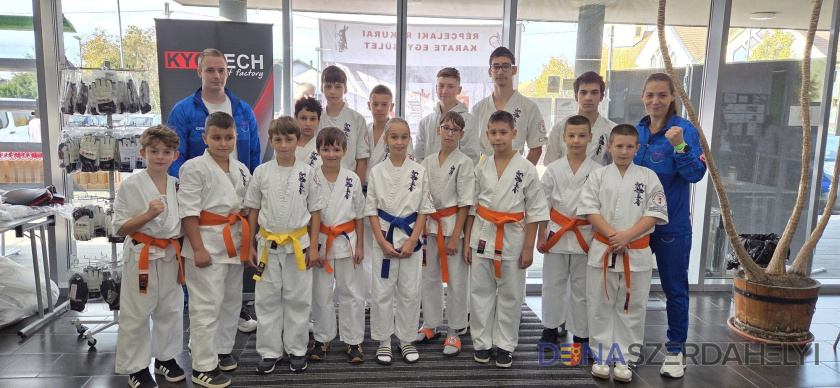 Mindenki küzdött és kihozta magából a maximumot (Seishin Karate Klub) Jól szerepelet a Seishin Karate Klub a répcelaki Rakurai Kupán