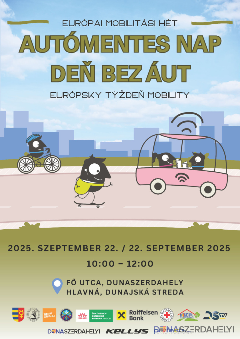 Autómentes Nap Dunaszerdahelyen – szeptember 22-én