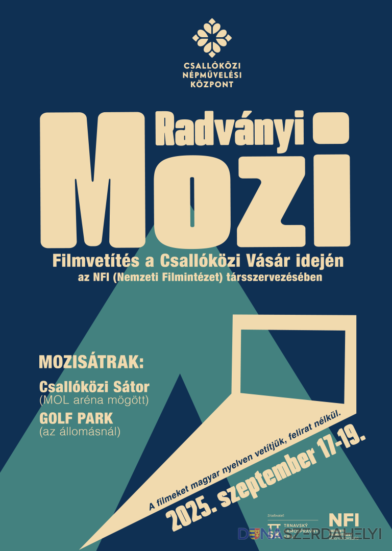 Radványi Mozi sátor a Csallóközi Vásáron