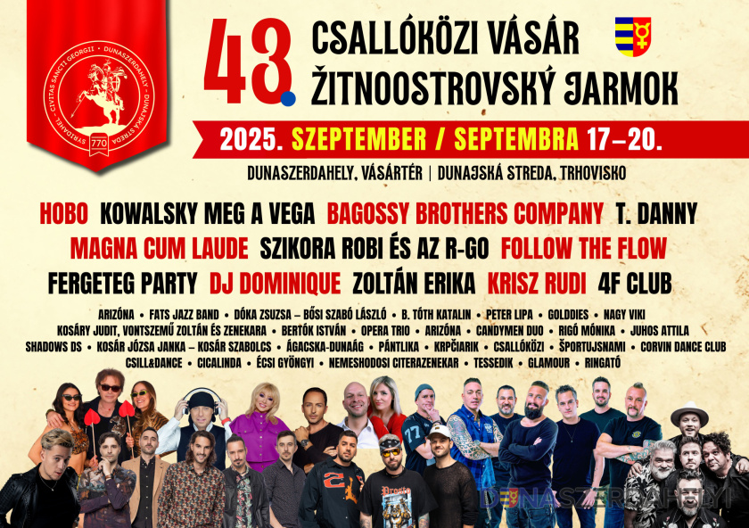 43. Csallóközi Vásár – kisokos
