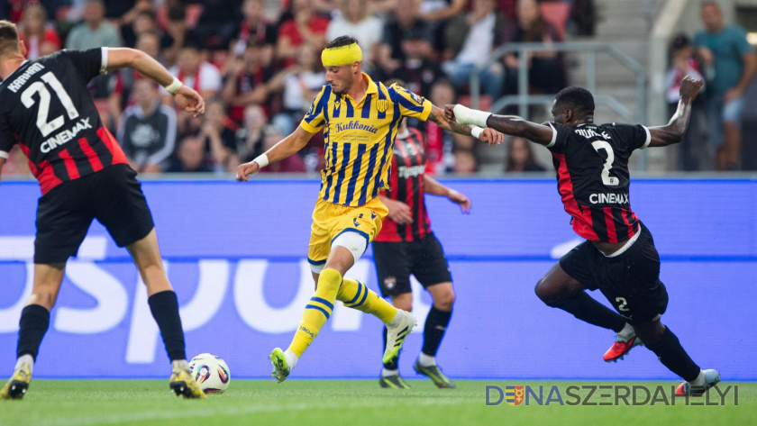 Fotó: dac1904.sk A Nagyszombat-DAC (0:3) rangadó számokban
