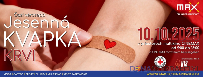 Őszi vércsepp – egy csepp tőled, egy élet valakinek