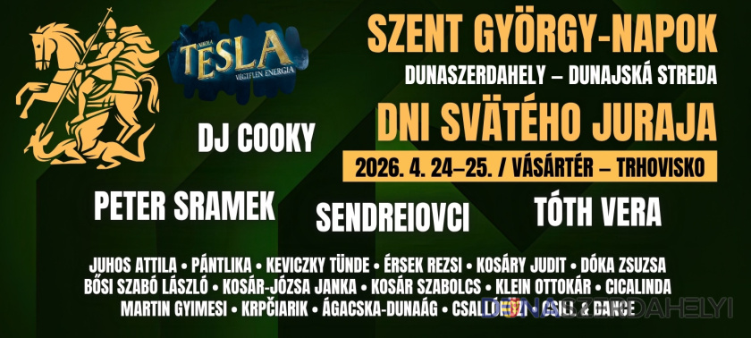 Illusztráció (dunaszerdahelyi) Szent György-napok – öt napon át ünnepel a város