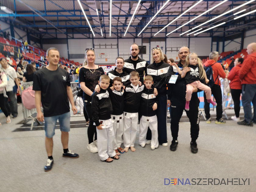 Nagytapolcsányban versenyzett a Motobu Kai White Raven