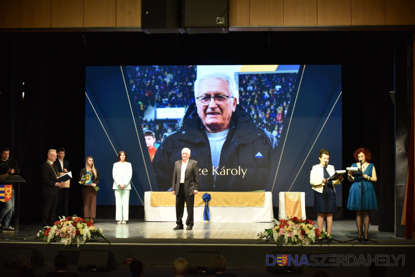 Pecze Károly elismerése