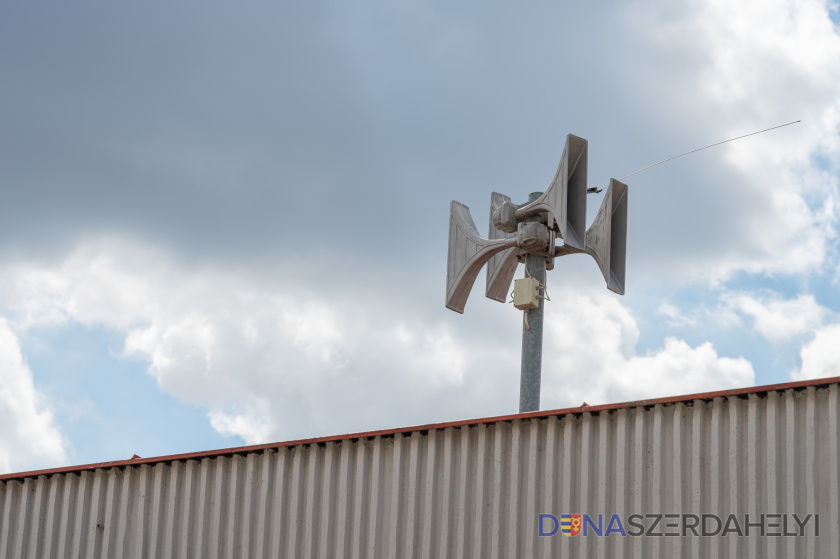 Szirénapróba lesz pénteken a járásban