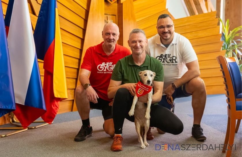 Foto: Vince Rózsár Spoločenský veľvyslanec Győru dorazil do Dunajskej Stredy
