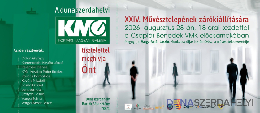 Jön a Kortárs Magyar Galéria XXIV. Művésztelepének zárókiállítása