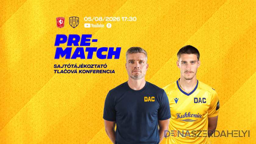 dac1904.sk Kövesse élőben a DAC hollandiai sajtótájékoztatóját!