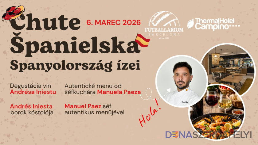 Thermalpark DS Spanyol ízek, futballszenvedéllyel fűszerezve