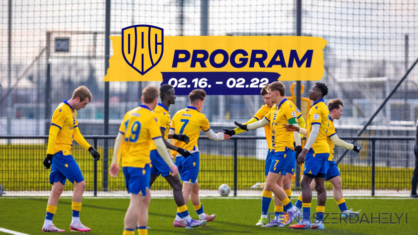 A DAC csapatainak e heti programja