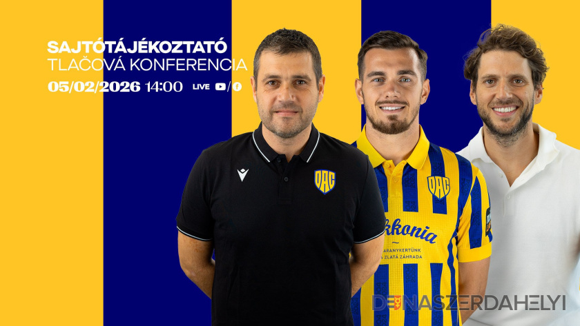 Kövesse élőben a DAC sajtótájékoztatóját!