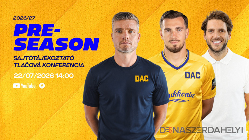 Kövesse élőben a DAC sajtótájékoztatóját!