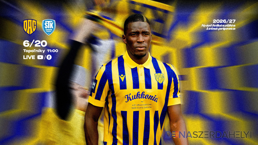 dac1904.sk Élőben követheti a DAC 1904 - Somorja edzőmérkőzést