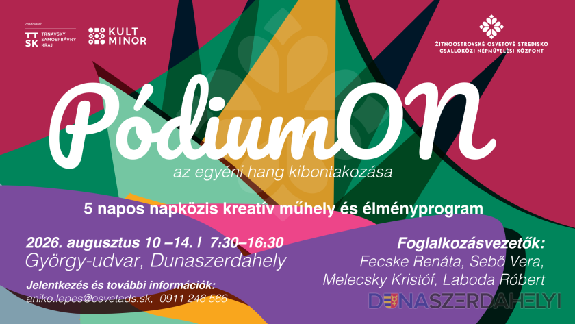 Augusztusban újra pódiumON