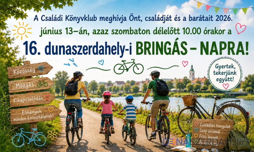 Illusztráció (Családi Könyvklub) Idén is Dunaszerdahelyi Bringanap