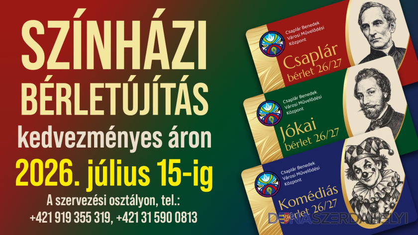 Bérletújítás a Csaplárban – „komoly színházi élményekkel tér haza a néző”