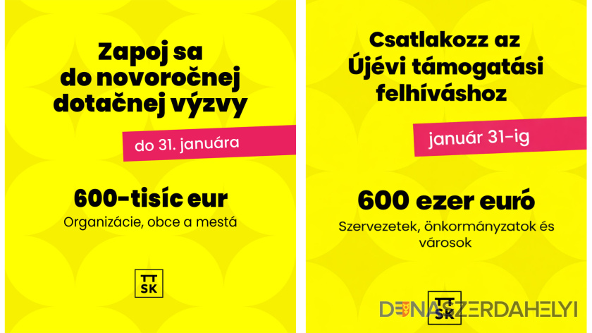 A Nagyszombat Megyei Önkormányzat két pályázati felhívást hirdetett meg