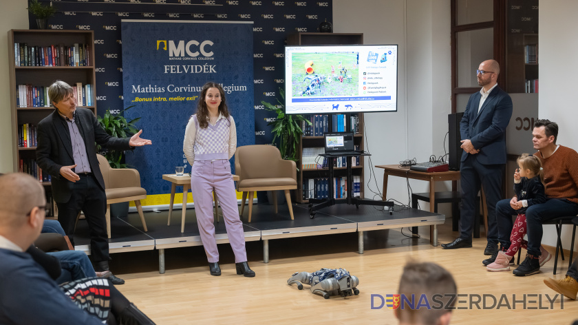 Az etorobotika érdekességeiről szólt az MCC idei első előadása